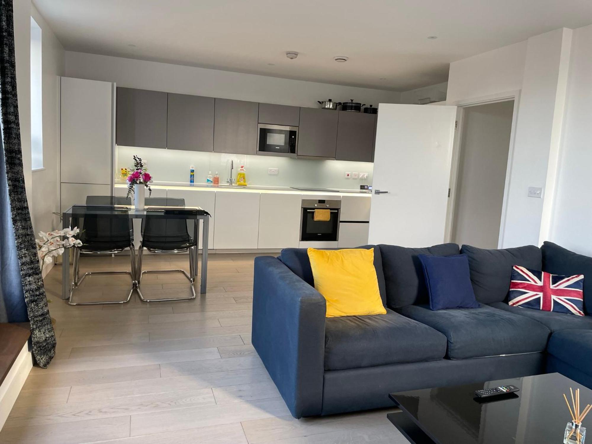 Apartamento Modern & Spacious Penthouse In North Londres Exterior foto